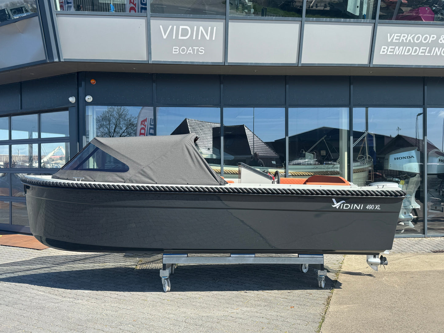 Nieuwe Vidini 490 XL met Honda 20pk