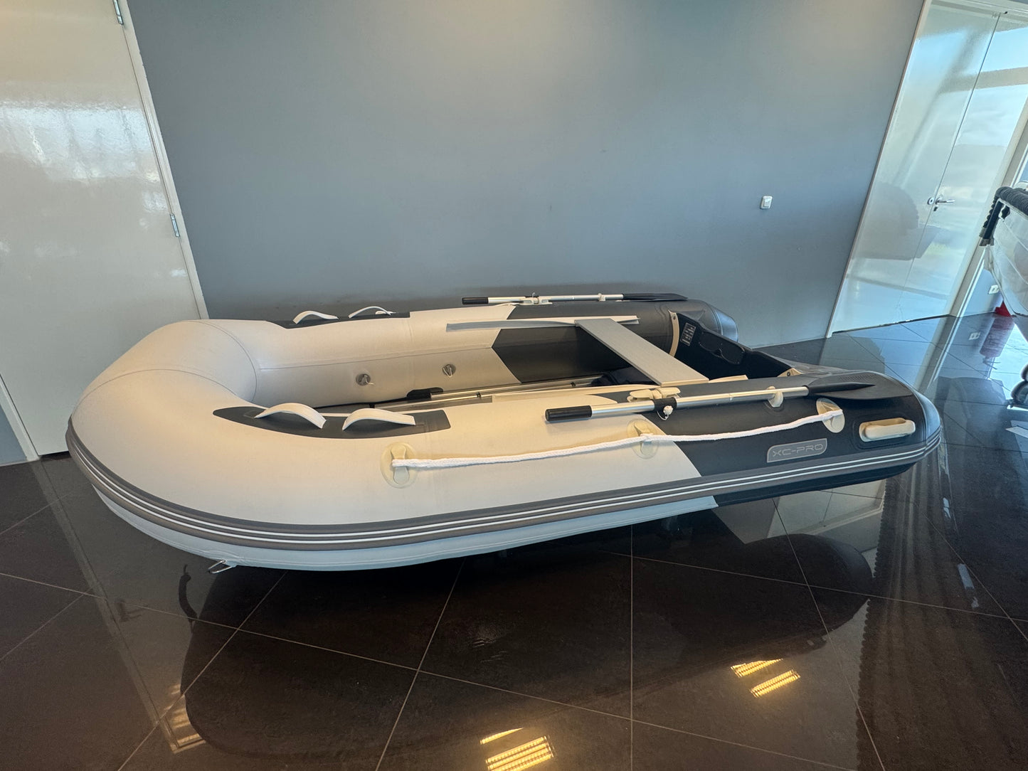 XC Pro 300 rubberboot aluminium vlonder