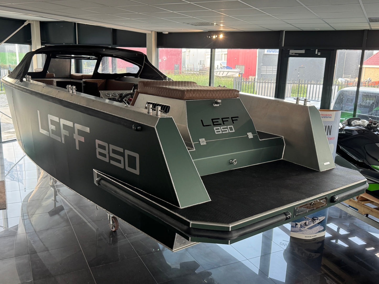 LEFF 850 aluminium tender sloep Mercury 150pk *veel opties*