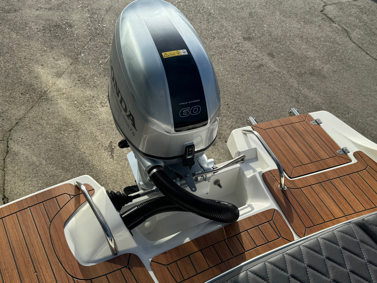 Nieuwe Topcraft 627 tender met Honda 60pk Vaarklaar