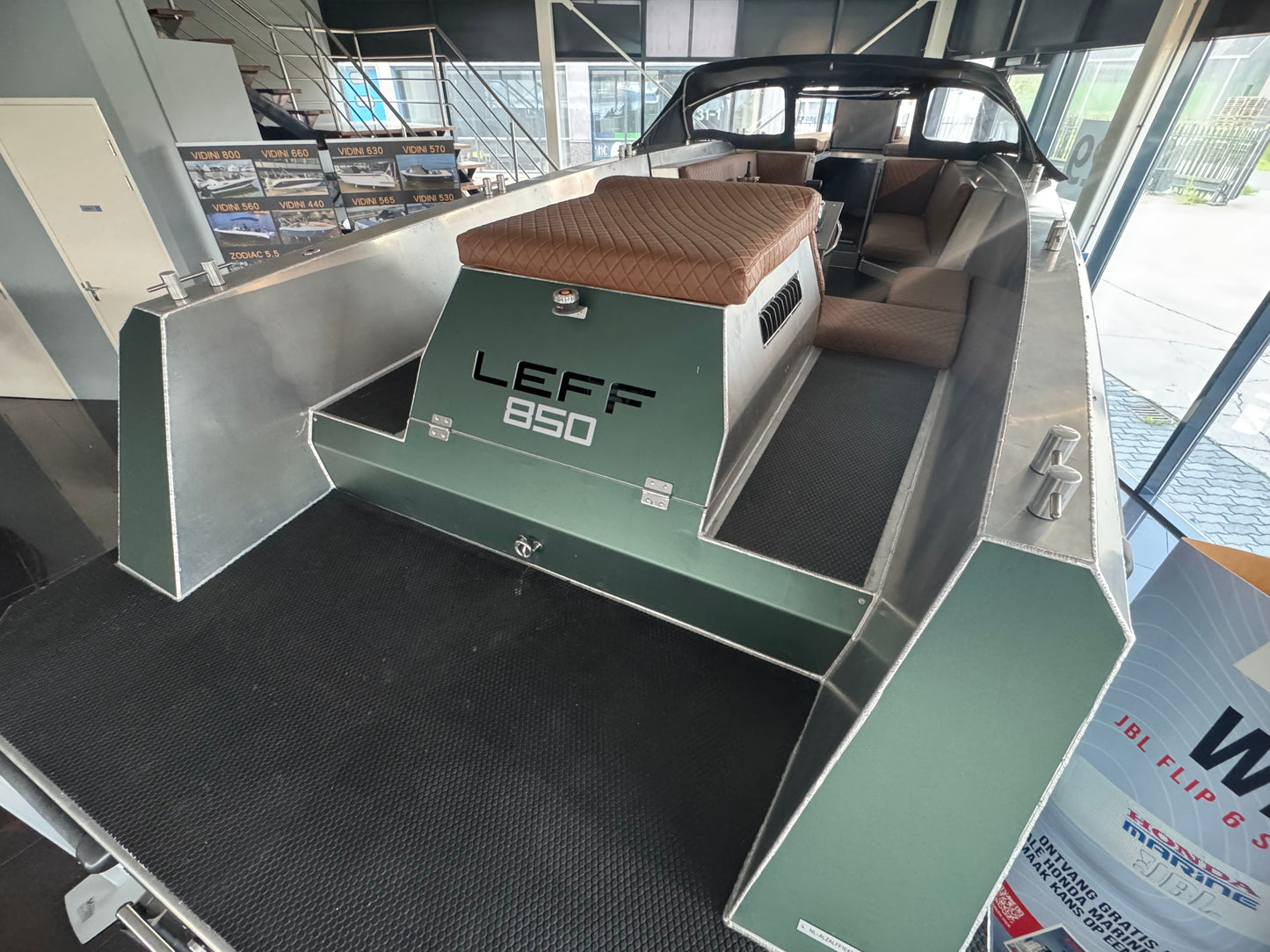 LEFF 850 aluminium tender sloep Mercury 150pk *veel opties*