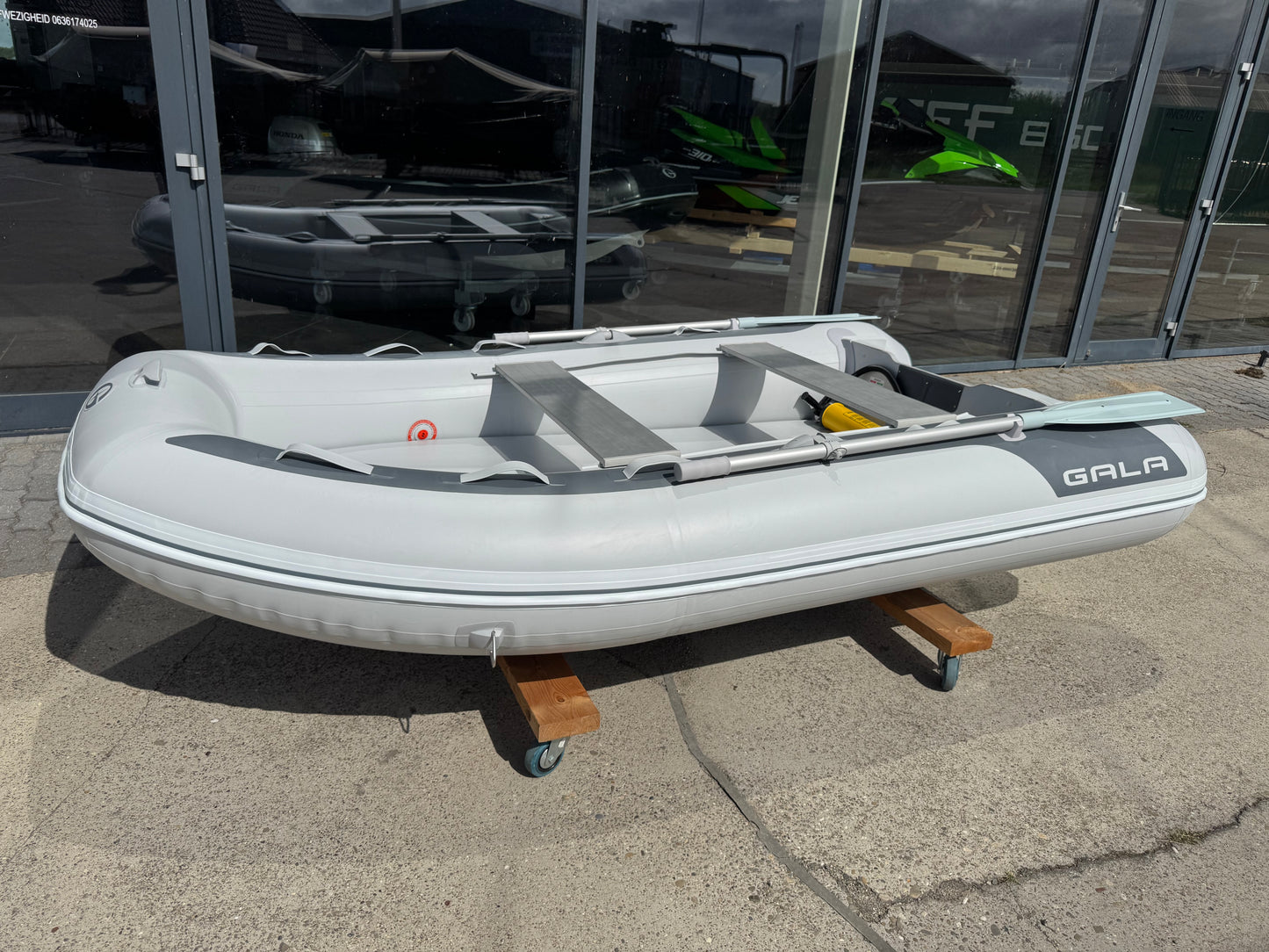 Gala F300A rubberboot met airdeck bodem