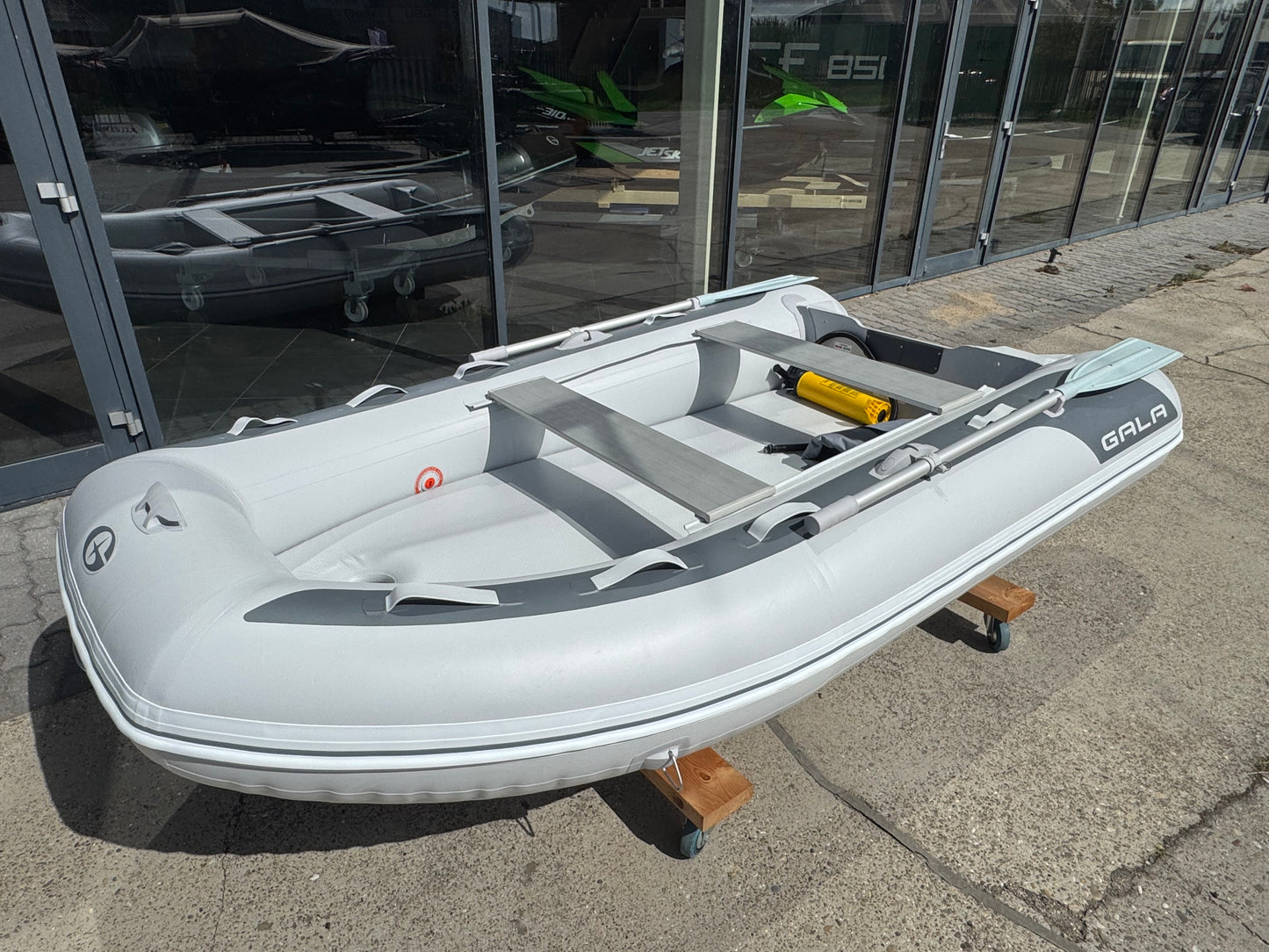 Gala F300A rubberboot met airdeck bodem