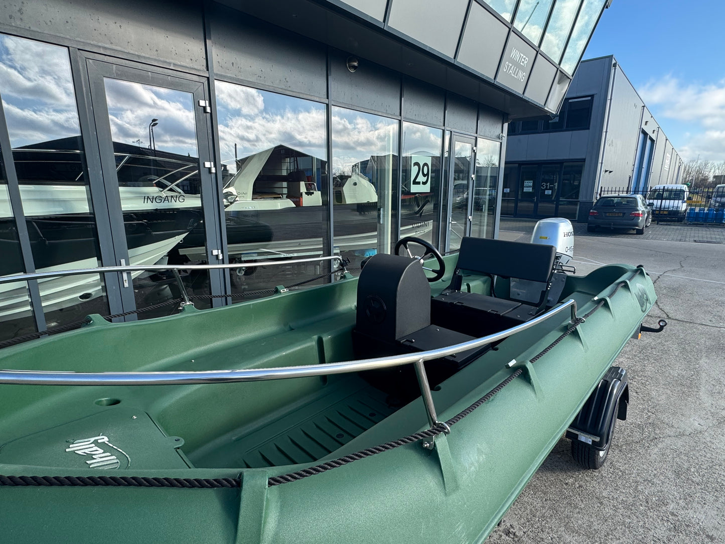 Whaly 435 met Honda 30pk complete en onderhouds vrije boot