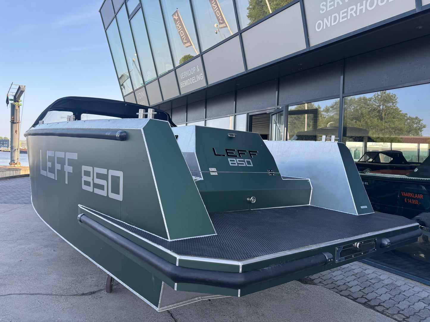 LEFF 850 aluminium tender sloep Mercury 150pk *veel opties*
