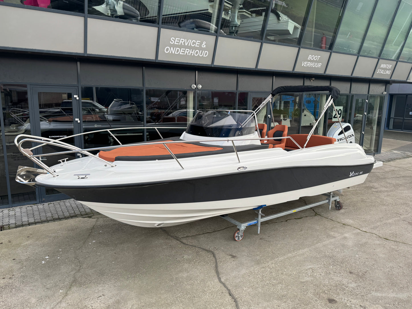 Vidini 800 met Honda 250pk Luxe en Comfort , Full options