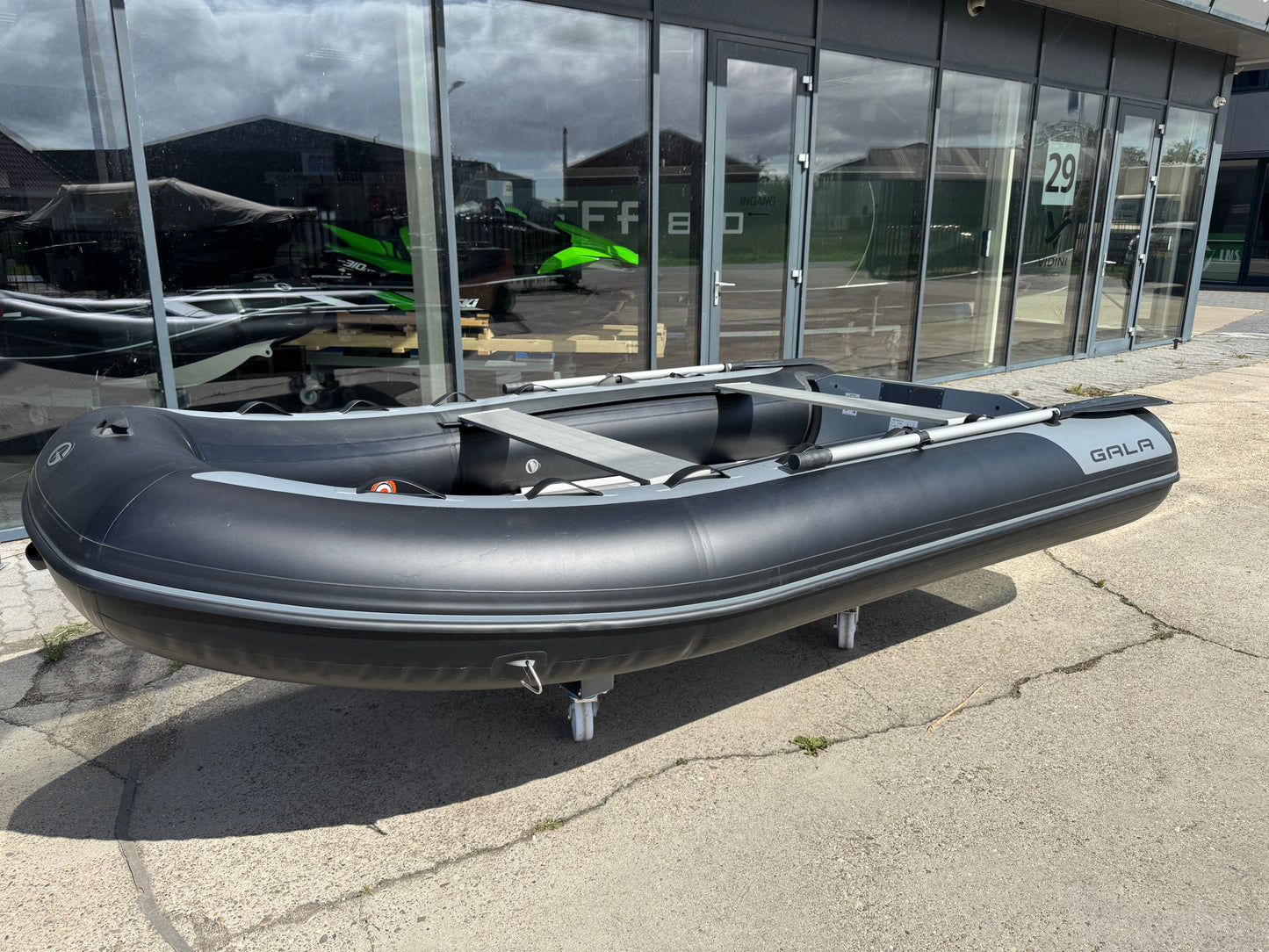 Gala F360 aluminum vlonder