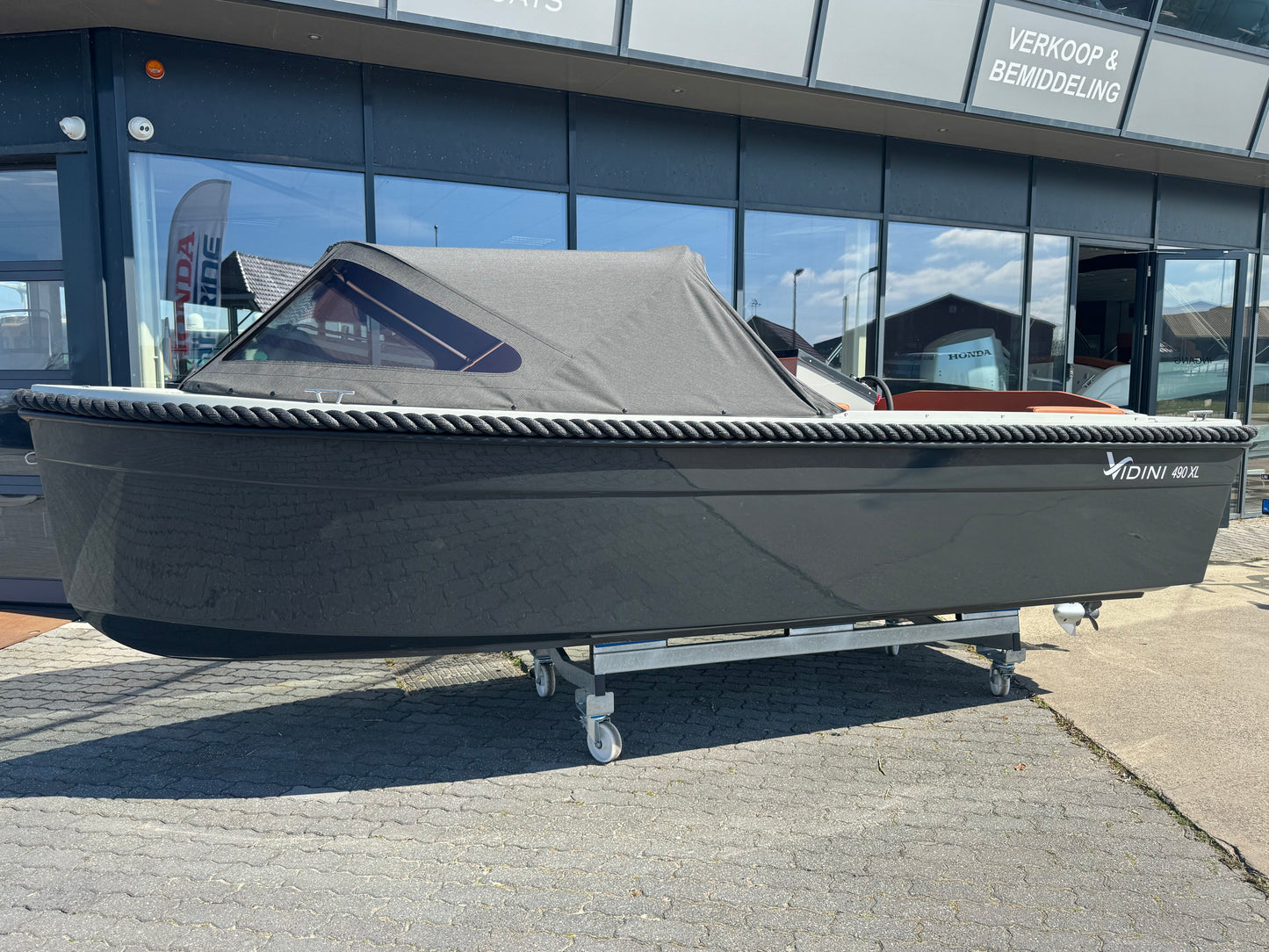 Nieuwe Vidini 490 XL met Honda 20pk
