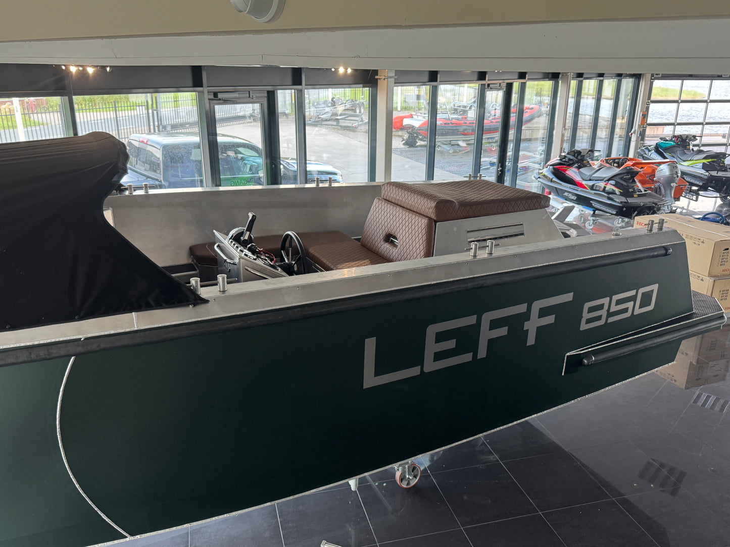 LEFF 850 aluminium tender sloep Mercury 150pk *veel opties*