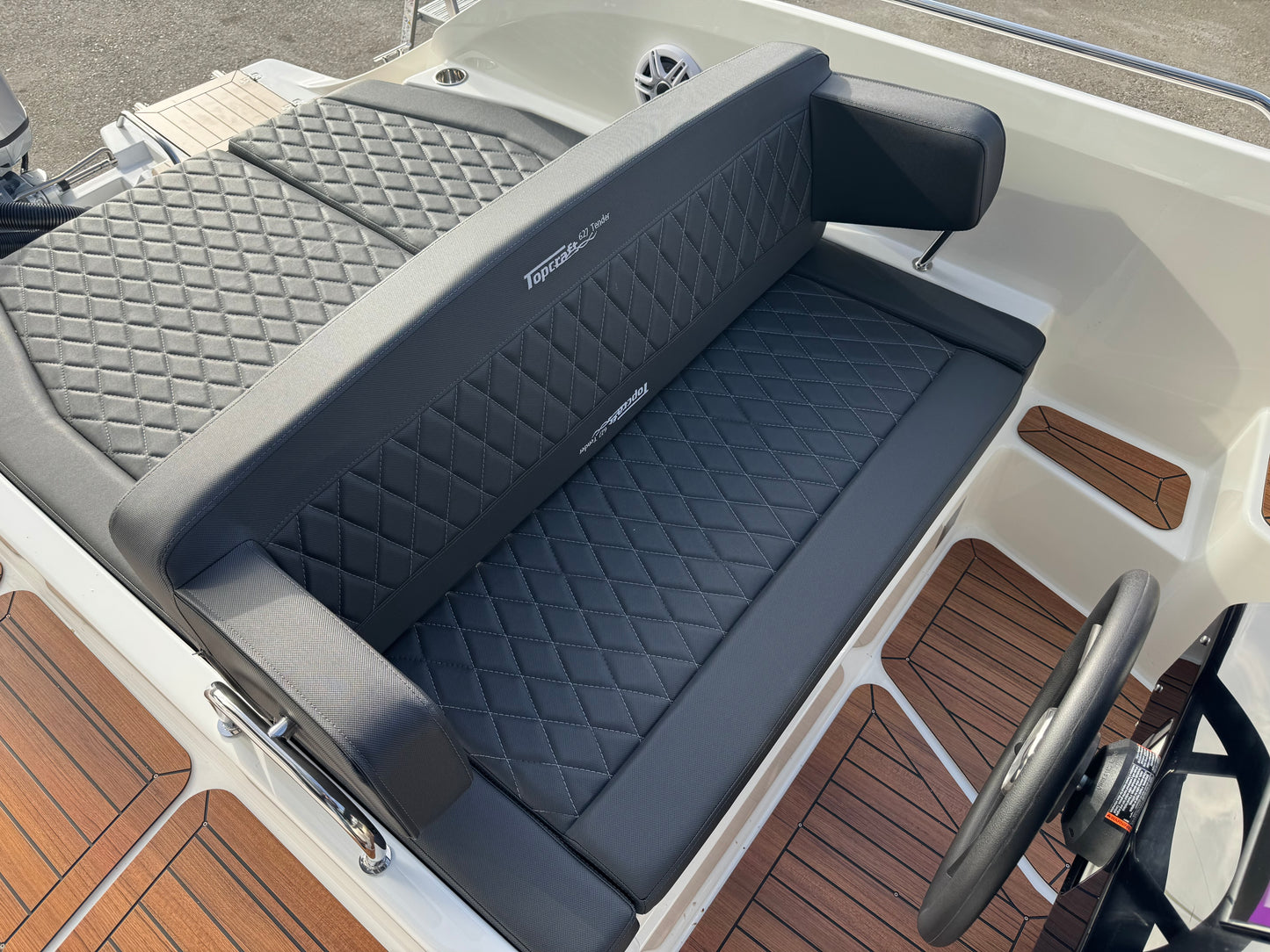 Nieuwe Topcraft 627 tender met Honda 60pk Vaarklaar