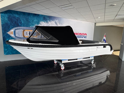 Nieuwe Vidini 530 tender met Honda 15pk