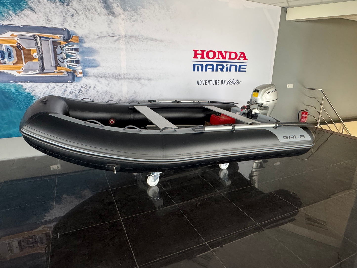 Gala F360 aluminum vlonder Honda 10pk