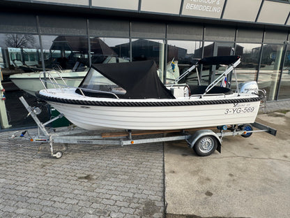 Vidini 500 sloep met Honda 50pk en Marlin trailer