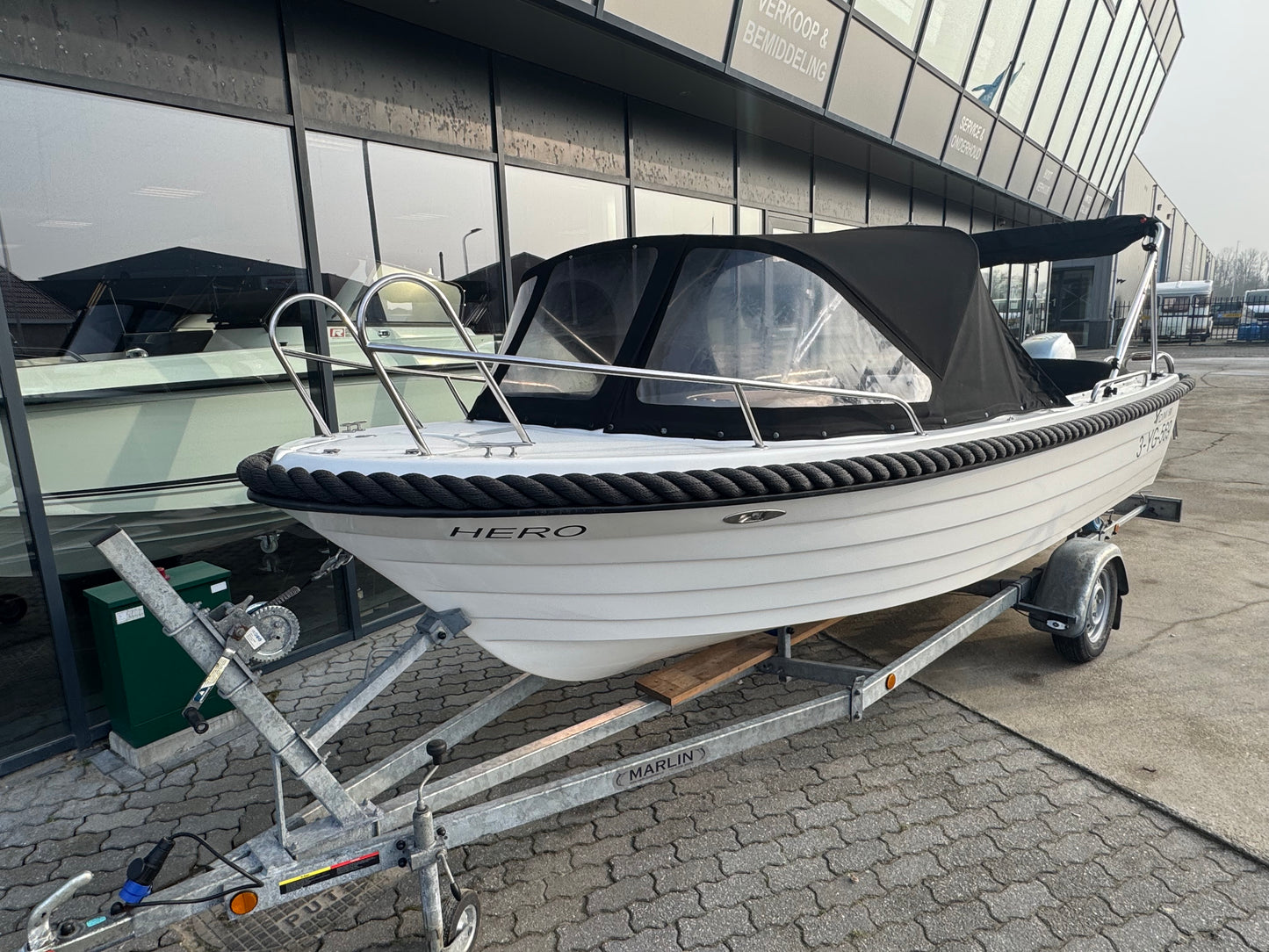 Vidini 500 sloep met Honda 50pk en Marlin trailer