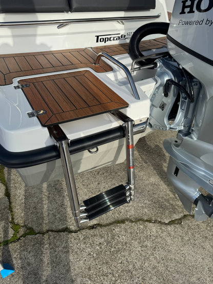 Nieuwe Topcraft 627 tender met Honda 60pk Vaarklaar