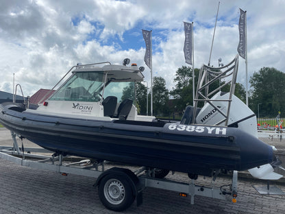Sportis 610 cabin rib met nieuwe Honda 150pk UNIEK