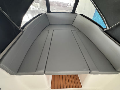 Nieuwe Vidini 530 tender met Honda 15pk