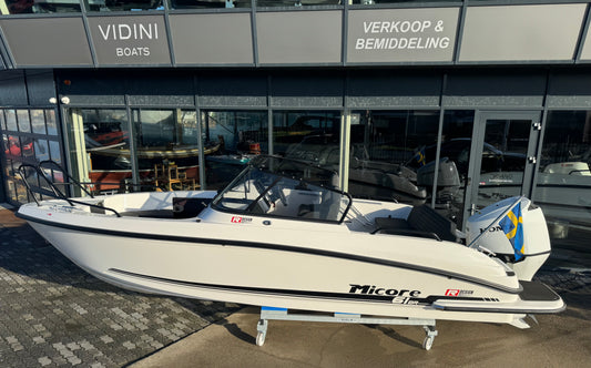 *Nieuw* Micore 61BR R-design met Honda 135pk *Zweedse kwaliteit*