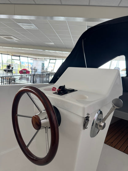 Nieuwe Vidini 530 tender met Honda 15pk