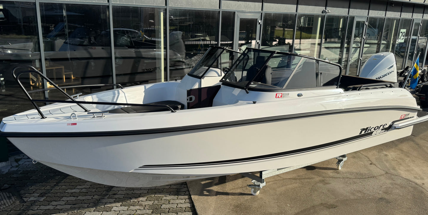 *Nieuw* Micore 68BR R-design met Honda 200pk V6 *Zweedse kwaliteit*
