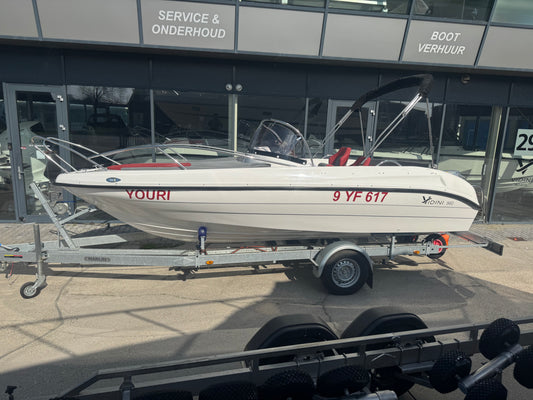 Vidini 560 sundeck Honda 50pk Marlin trailer *als nieuw*