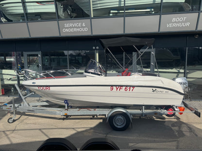 Vidini 560 sundeck Honda 50pk Marlin trailer *als nieuw*
