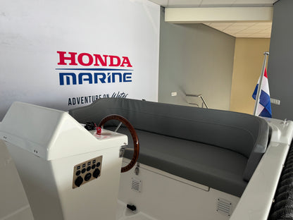 Nieuwe Vidini 530 tender met Honda 15pk