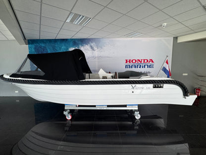 Nieuwe Vidini 530 tender met Honda 15pk
