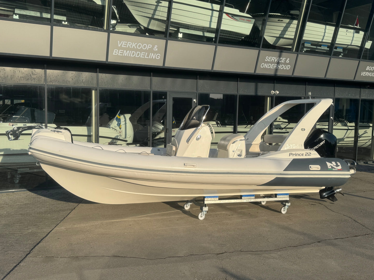 Nuova Jolly Prince 22 Rib met Mercury 200 pk V6 *Luxe boot*