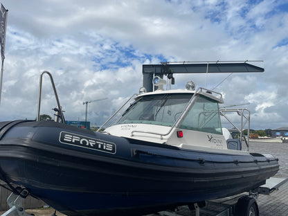 Sportis 610 cabin rib met nieuwe Honda 150pk UNIEK