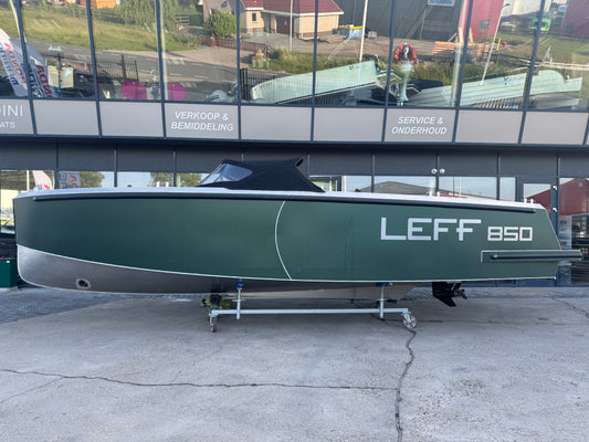 LEFF 850 aluminium tender sloep Mercury 150pk *veel opties*