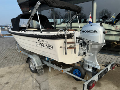 Vidini 500 sloep met Honda 50pk en Marlin trailer