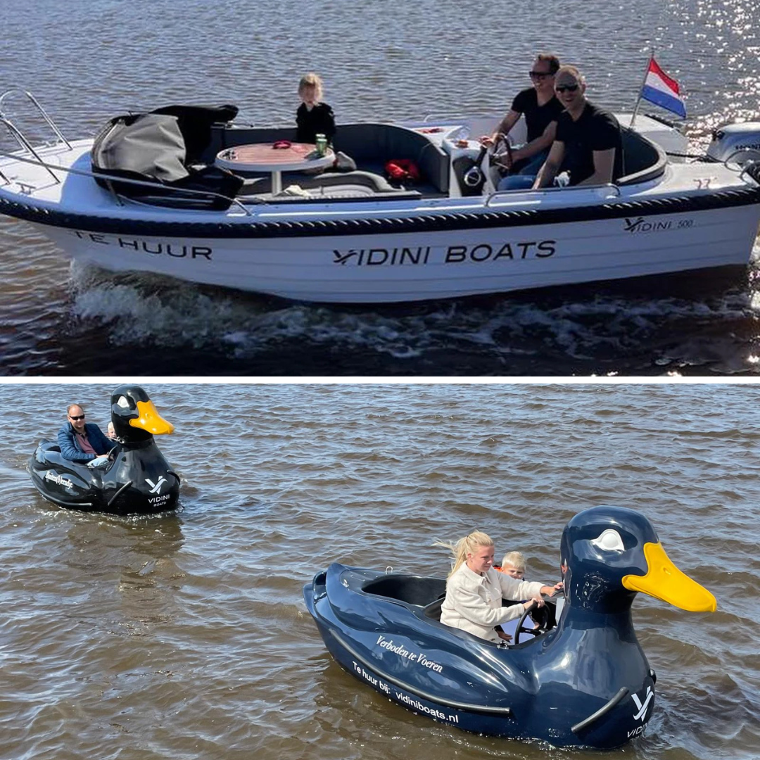 Sloep (6 personen) van Vidini Boats in Harlingen